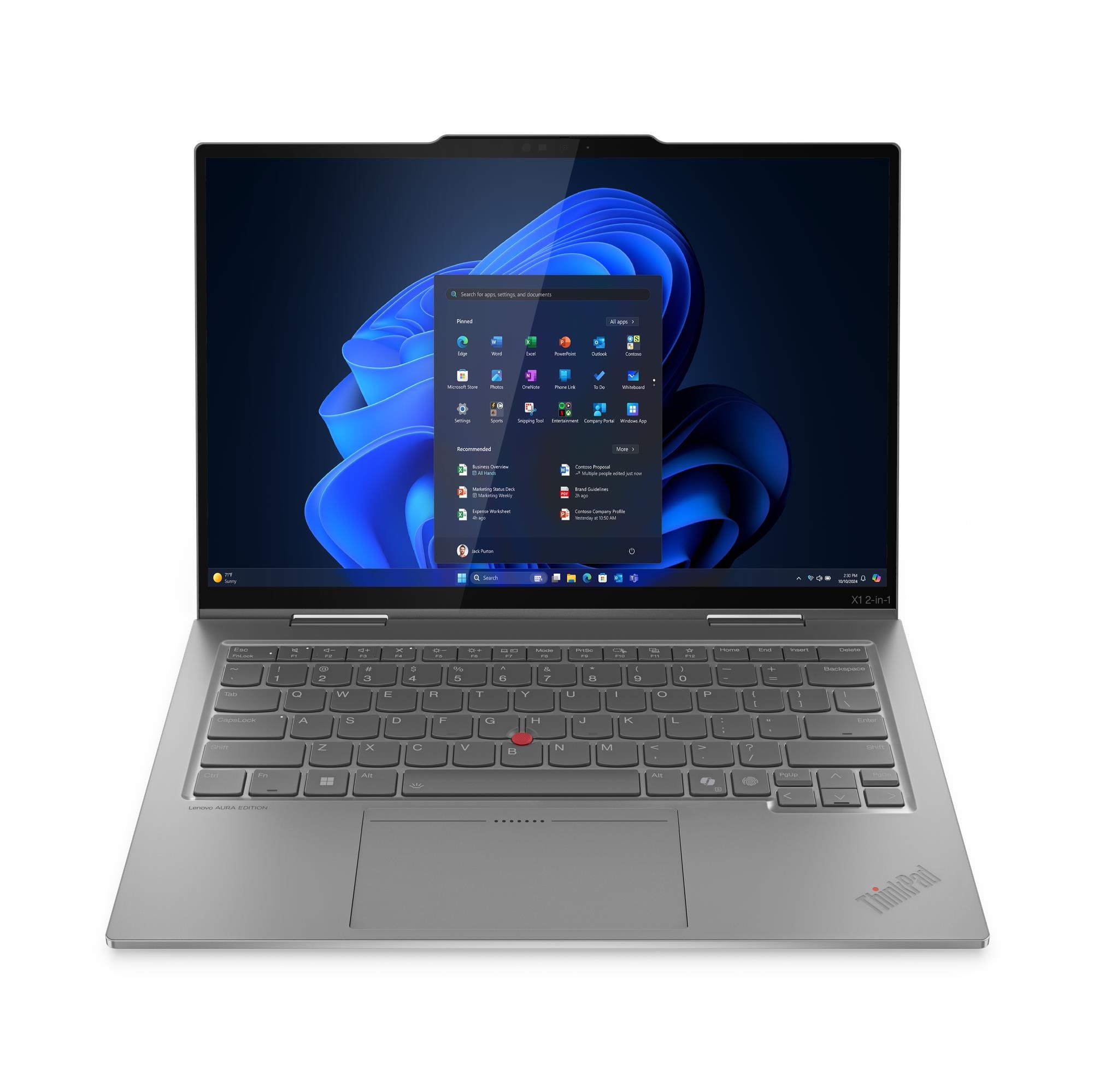 NB TP X1 2-in-1 G10 Ultra 7 265U 64G 1T W11P "21Q0007MRI" (timbru verde 4 lei)