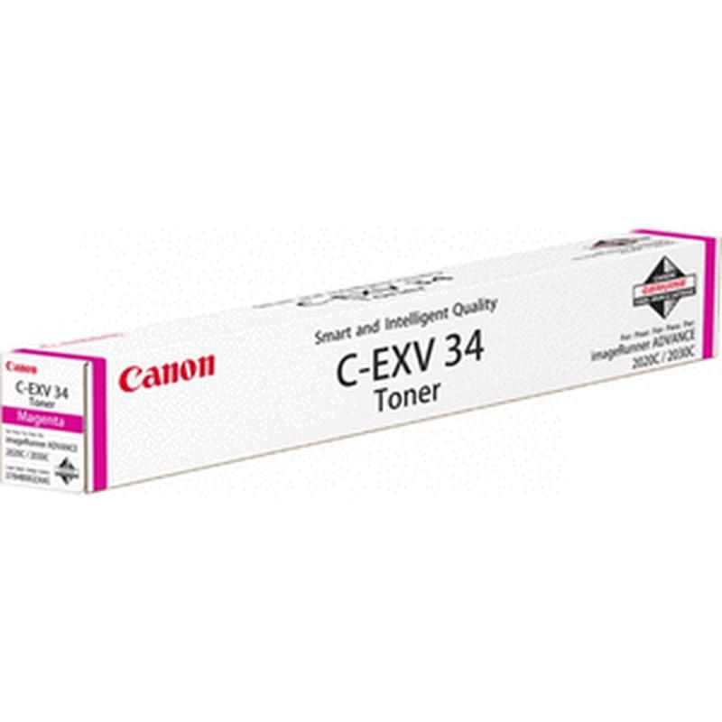 Toner Original Canon Magenta, EXV34M, pentru IR Advance C2020I|IR Advance C2020L|IR Advance C2025I|IR Advance C2025L|IR Advance C2030I|IR Advance C2030L|IR Advance C2220L|IR C2220I|IR C2225I|IR C2230I, 19K,NOPP, "CF3784B002AA"