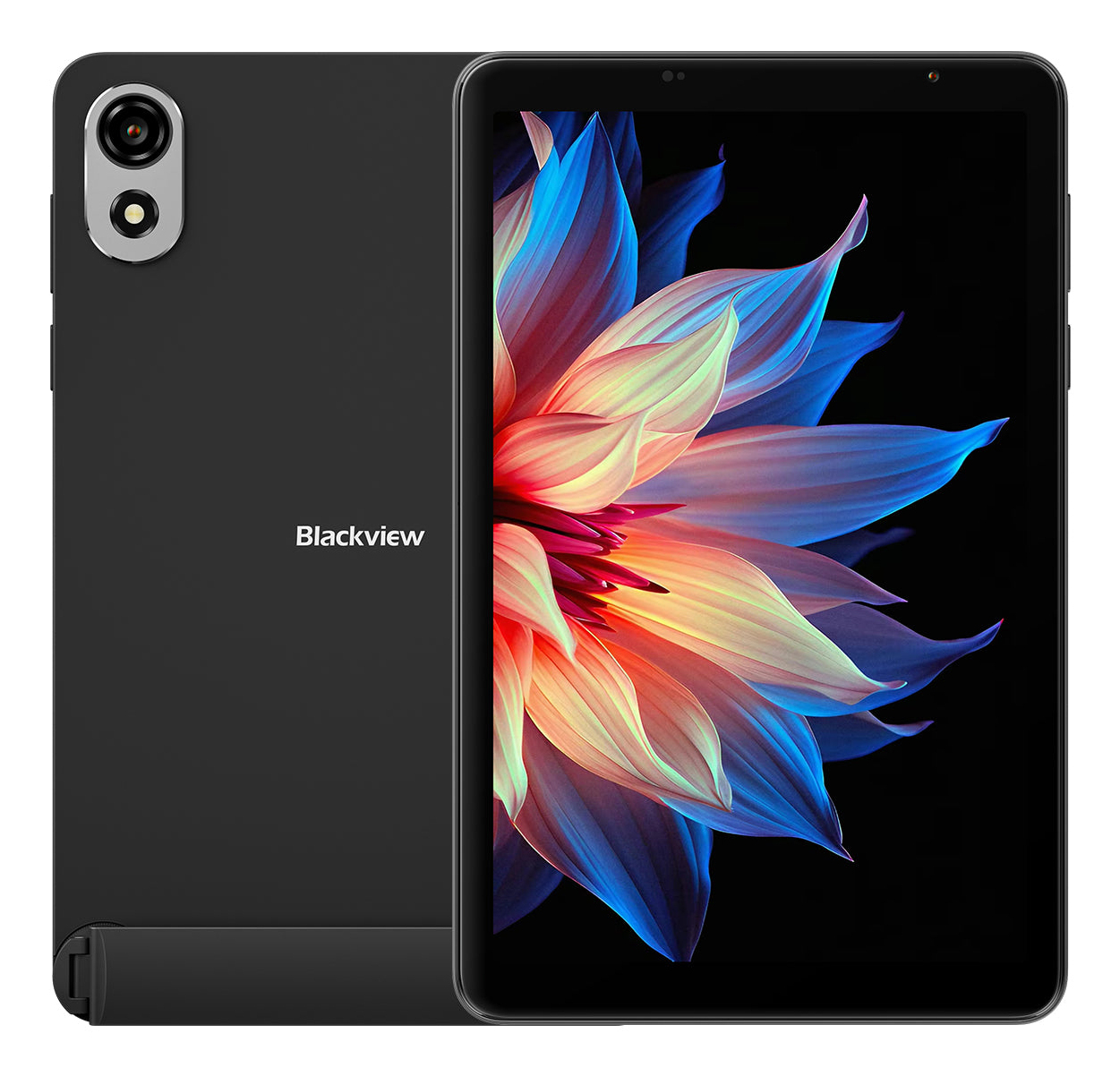 Blackview Zeno 1 LTE 6GB/256GB 8-inch HD IPS 800x1280 90Hz Unisoc T615 Octa-core 1.6GHz 8MP Front/8MP Back Camera Battery 6000mAh No Charger Type-C L1 NetflixHD TUV Android 15 Rock Black "ZENO1_BL256_EU" (timbru verde 0.9 lei)