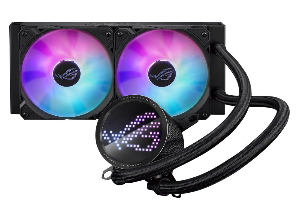 Cooler Lichid Asus ROG RYUO III 240 ARGB, 90RC00J1-M0UAY0 "ROG RYUO III 240 ARGB" (timbru verde 2 lei)