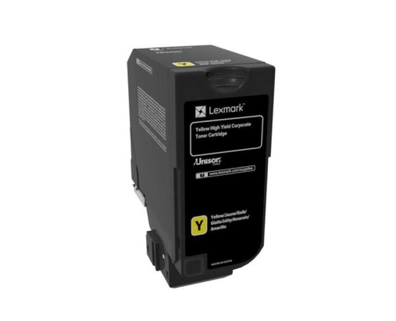Toner Original Lexmark Yellow, 84C2HYE, pentru CX725, 16K, (timbru verde 1.2 lei) , "84C2HYE"