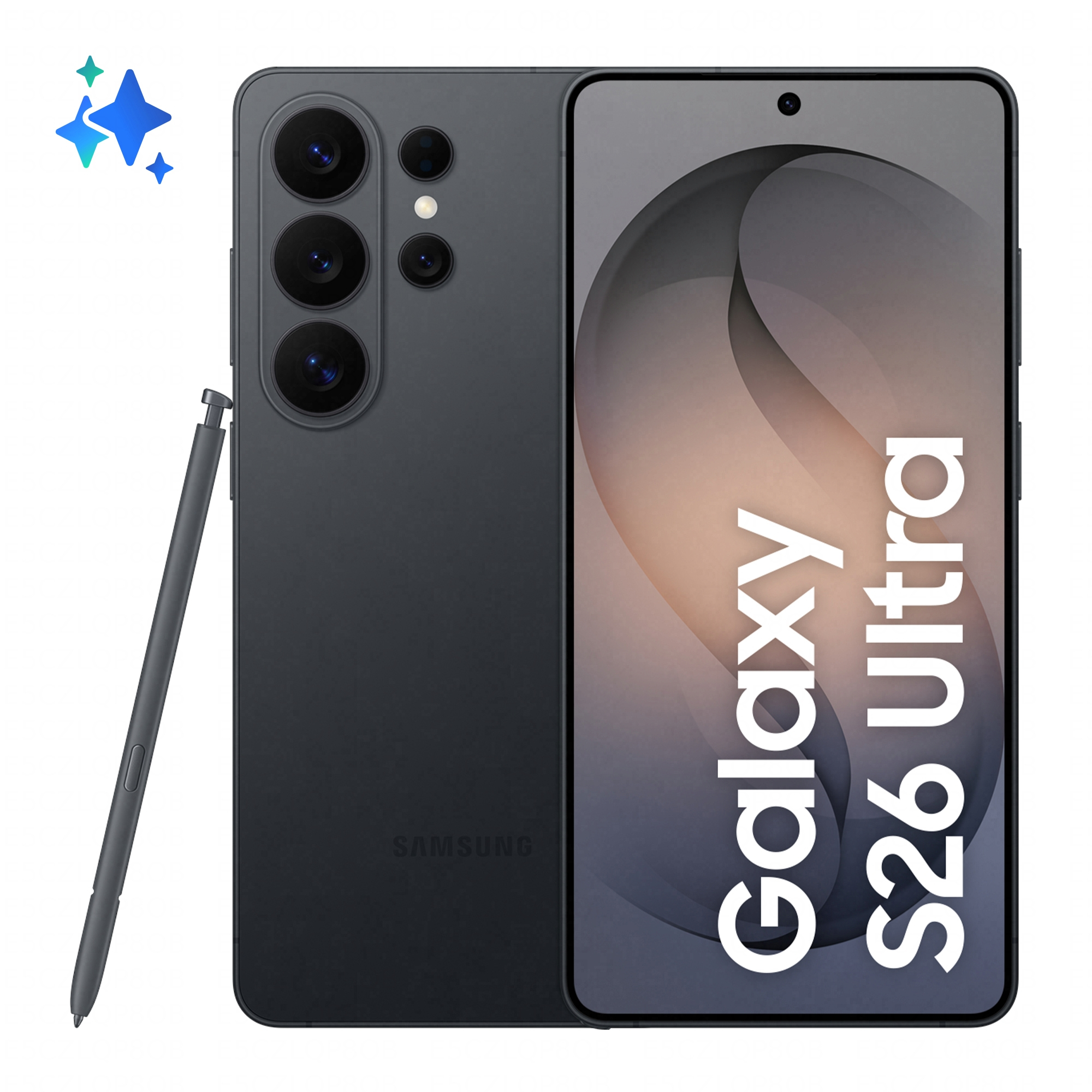 Samsung S26 Ultra S948 6.9" 12/512 DS Bk "SM-S948BZKGEUE" (timbru verde 0.45 lei)