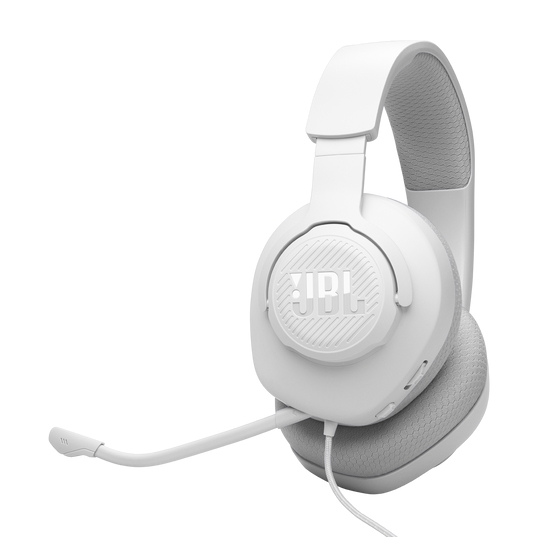 Casti Quantum 100M2 Headphone Wired Gaming Headset cu microfon Alb "JBL-QNTM100M2-WHT" (timbru verde 0.18 lei)