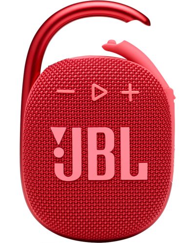 JBL Clip4 Portable Bluetooth Speaker Red "JBLCLIP4RD" (timbru verde 0.8 lei)