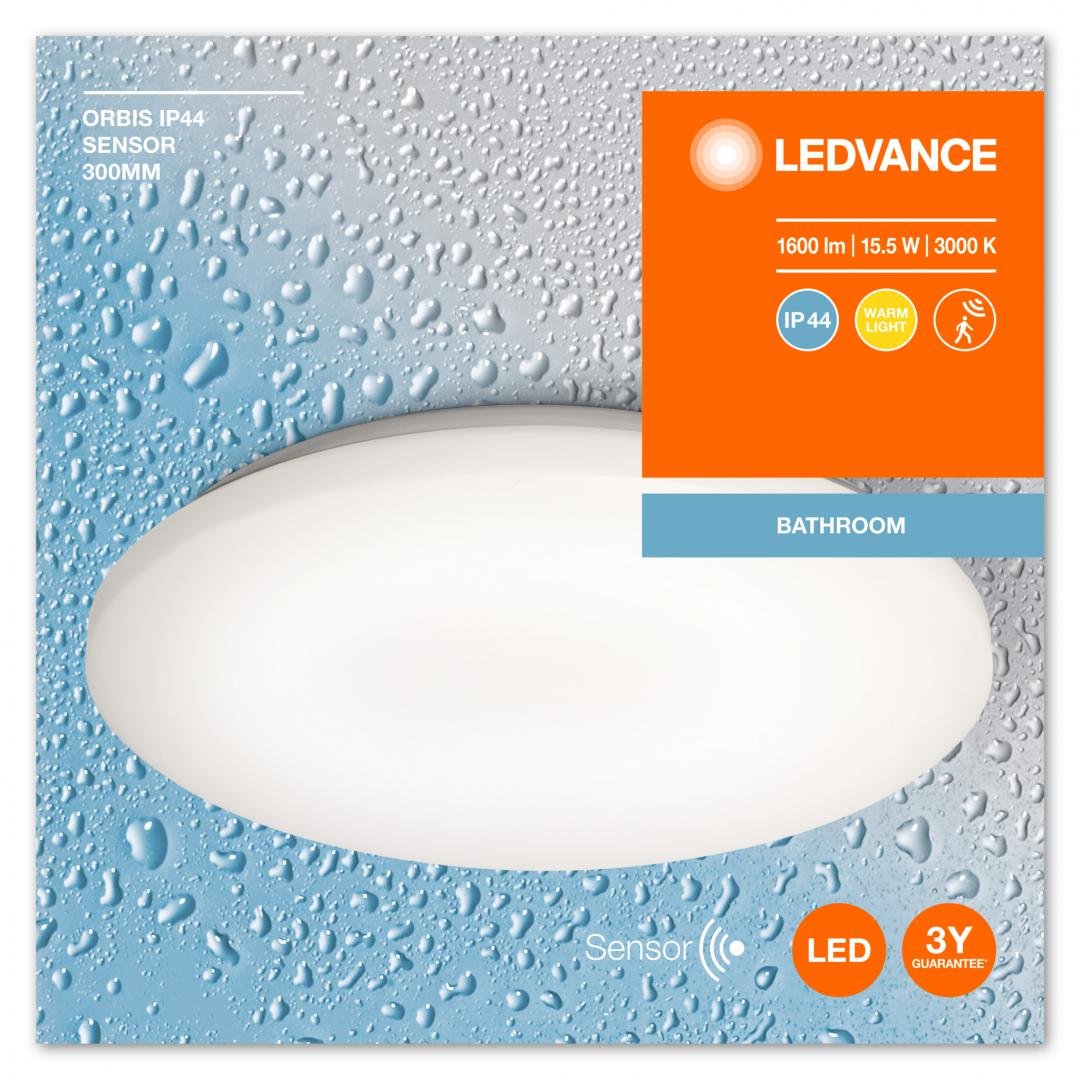 ORBIS IP44 300MM 15.5W 830 SENSOR LEDV "000004058075651814" (timbru verde 0.8 lei)