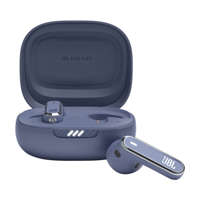 Flex wireless, Autonomie 8 ore, Bluetooth 5.3, Negru "JBLLIVEFLEXBLU" (timbru verde 0.18 lei)