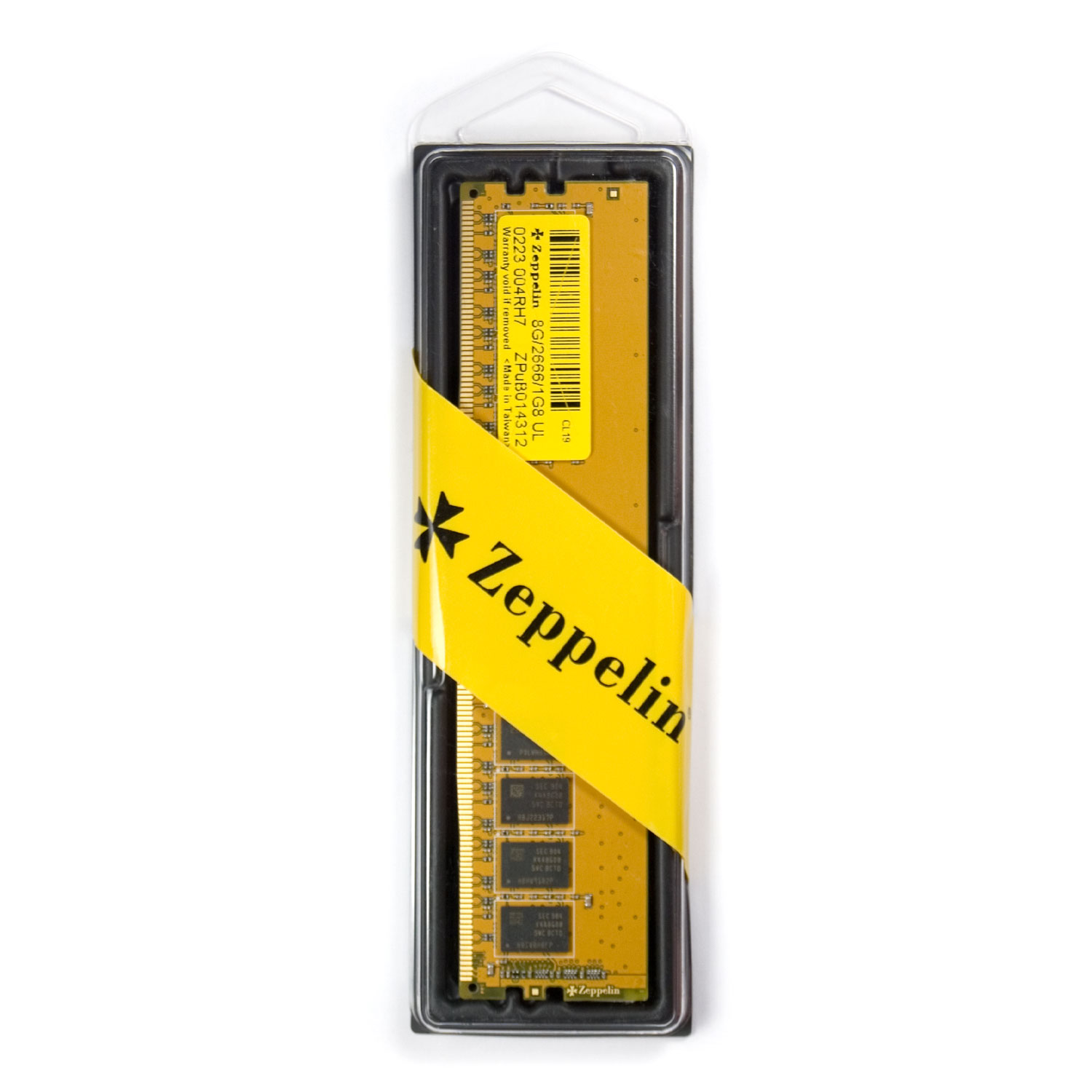 MEMORIE DDR Zeppelin DDR4 8GB frecventa 2666 MHz, 1 modul, latenta CL19, "ZE-DDR4-8G2666b"