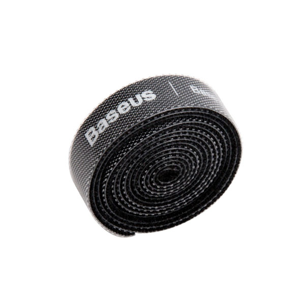 ORGANIZATOR cabluri tip Velcro Baseus Circle Velcro, 50cm, negru "ACMGT-A01" - 6953156280854