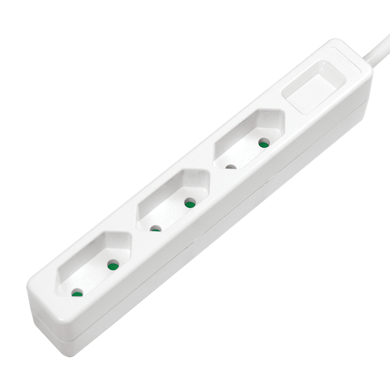 PRELUNGITOR LOGILINK, Euro skt x 3, cablu 3G 1.0mm2, 230 V/7.5 A, 50 Hz, max. 1700 W, IP20, 1.5m, alb, "LPS229" (timbru verde 0.8 lei)