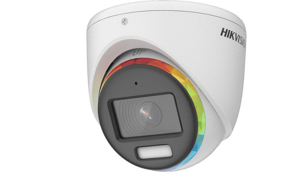CAMERA TURBO HD TURRET 2MP 2.8MM IR 40M "DS-2CE72DF3T-FS28" (timbru verde 0.8 lei)
