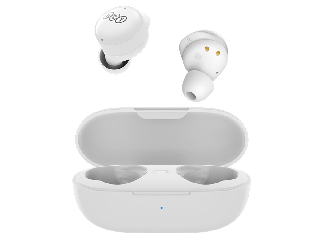 Casti bluetooth QCY T17 White "T17_W" (timbru verde 0.18 lei)