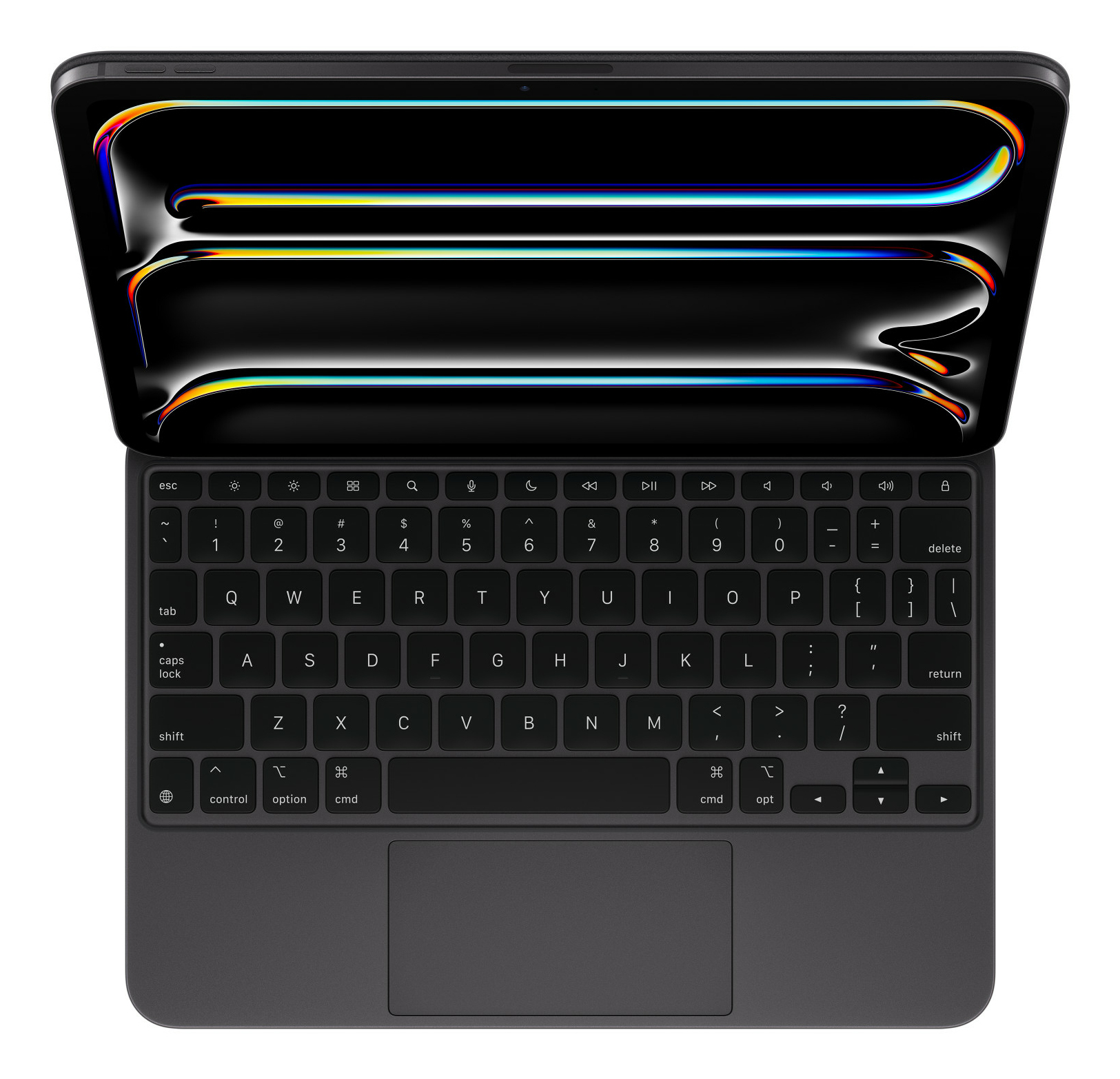 MAGIC KEYBOARD iPAD PRO 11 BLACK US"MWR23LB/A" - imagine 4