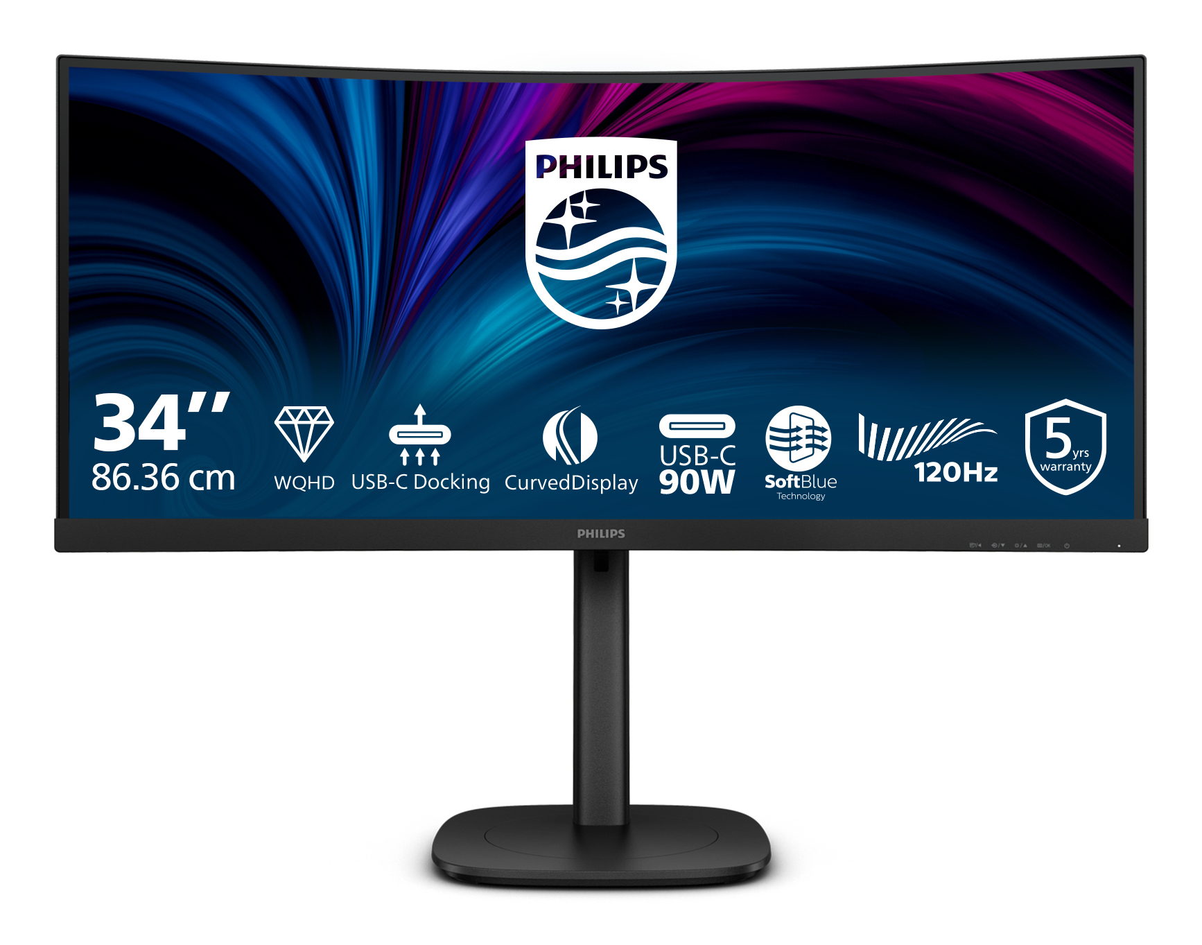 Monitor Philips 34" 34B2U3600C/00 "34B2U3600C/00" (timbru verde 7 lei)
