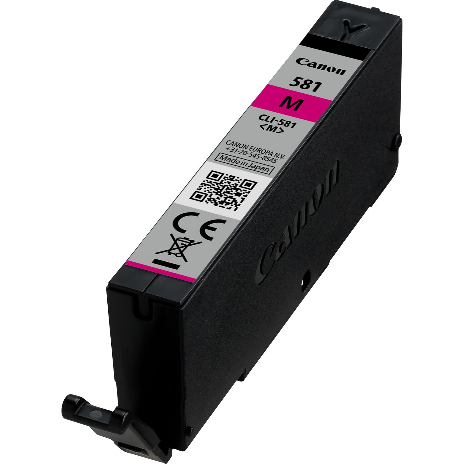 Cartus Cerneala Original Canon Magenta, CLI-581M, pentru Pixma TR7550|TR8550|TS6150|TS6250|TS705|TS8150|TS8250|TS9150|TS9155|TS9550, , (timbru verde 0.15 lei), "2104C001AA"