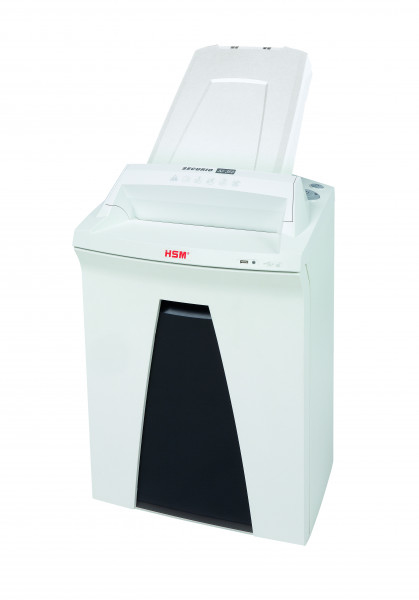 Distrugator documente automat HSM Securio AF350, 12-14 coli, cross cut (4.5 x 30mm), securitate 4 "H-2113111" (timbru verde 11 lei)