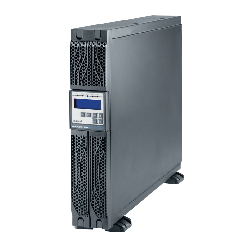 UPS LEGRAND, "DAKER DK +", Online cu sinusoida pura, tower, rack, 1000VA/900W, AVR, IEC x 6, 3 x baterie 12V/7.2Ah, display LCD, back-up 1 - 10 min., "LN310170" (timbru verde 40 lei)