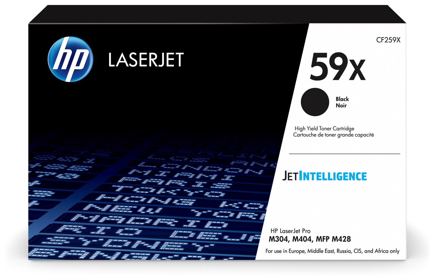 Toner Original HP Black, nr.59X, pentru LJ Enterprise M304|M406|MFP M430|M404|M428, 10K, (timbru verde 1.2 lei) , "CF259X"