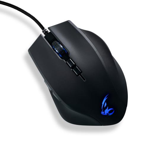 MediaRange Gaming Series Corded 8-button optical gaming mouse with RGB backlight "MRGS203" (timbru verde 0.18 lei)