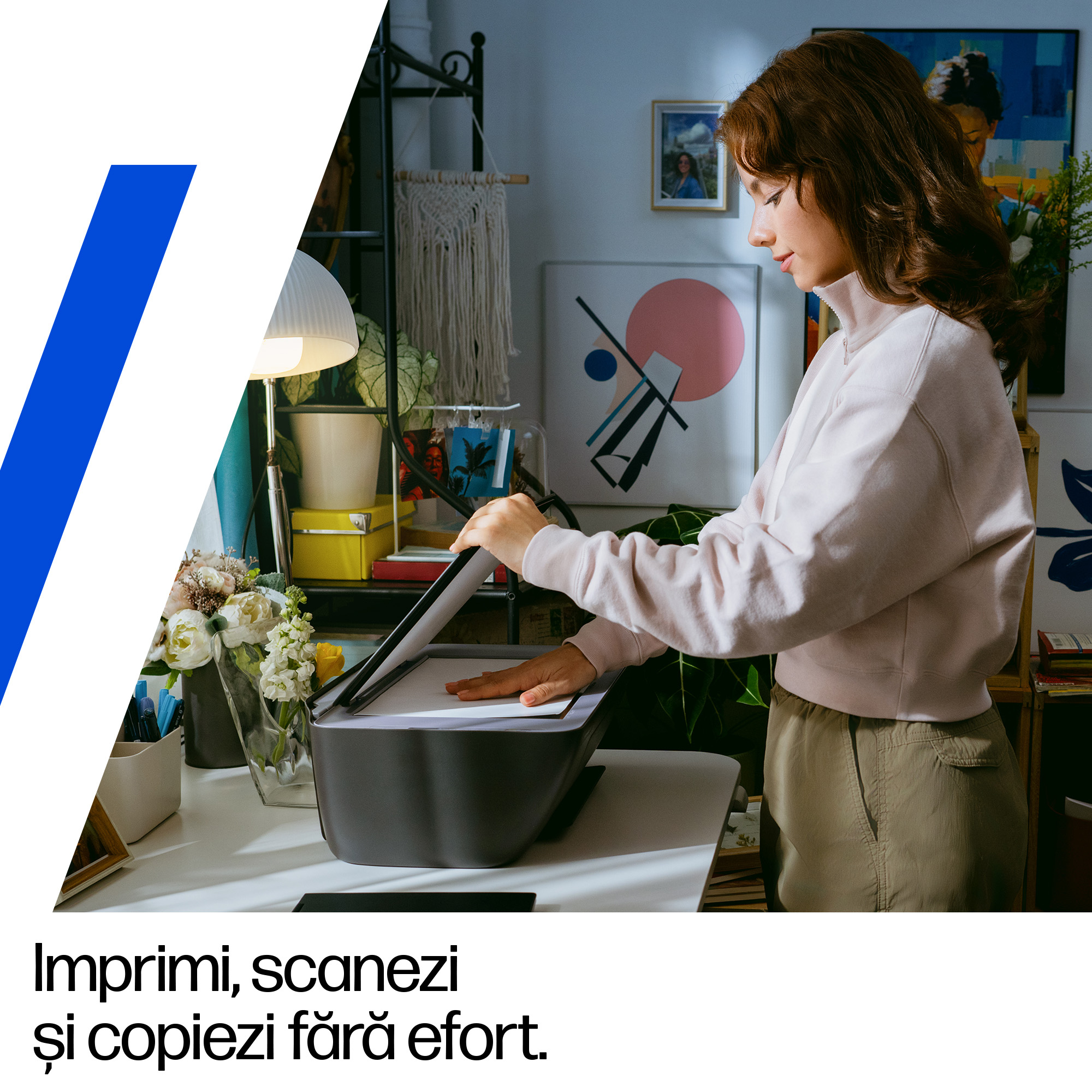 Multifunctional InkJet Color HP, DESKJET 2921, A4, Functii: Impr.|Scan.|Cop., Vit.Print. 7.5ppm, Conectivitate:USB|WIFI, Black, , Duplex:Nu, ADF:Nu(incl.TV 8lei) "A24HWB" - imagine 7