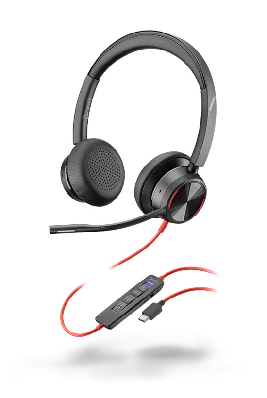 CASTI PLT BLK,8225-M USB-C 214409-01 BTO "214409-01" (timbru verde 0.8 lei)