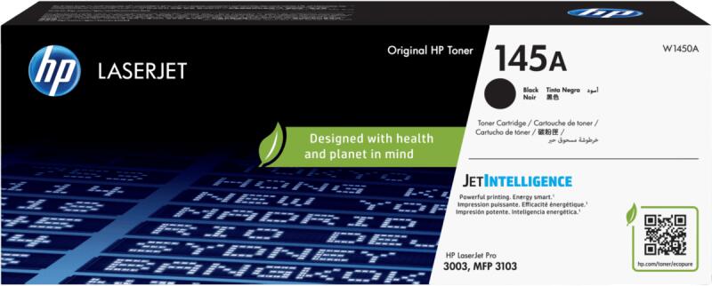 Toner Original HP Black, nr.145A, pentru Laser Jet 3003dn|3003dw|MFP 3103fdn|3103fdw, 1.5k, incl.TV 1.2incl.TV "W1450A"