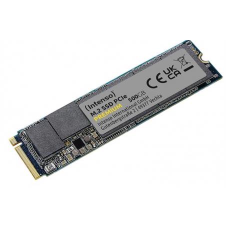 SSD INTENSO , 500GB, M.2, PCIe Gen3.0 x4, 3D Nand, R/W: 1700/1100 MB/s, "3835450"