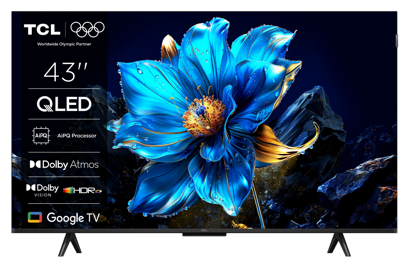 QLED TV 4K 43(108 cm) TCL 43P7K "43P7K" (timbru verde 15 lei)
