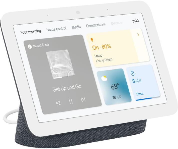 BOXE portabile Google - Nest Hub 2 Gen, Charcoal "GA01892 " (timbru verde 0.8 lei)