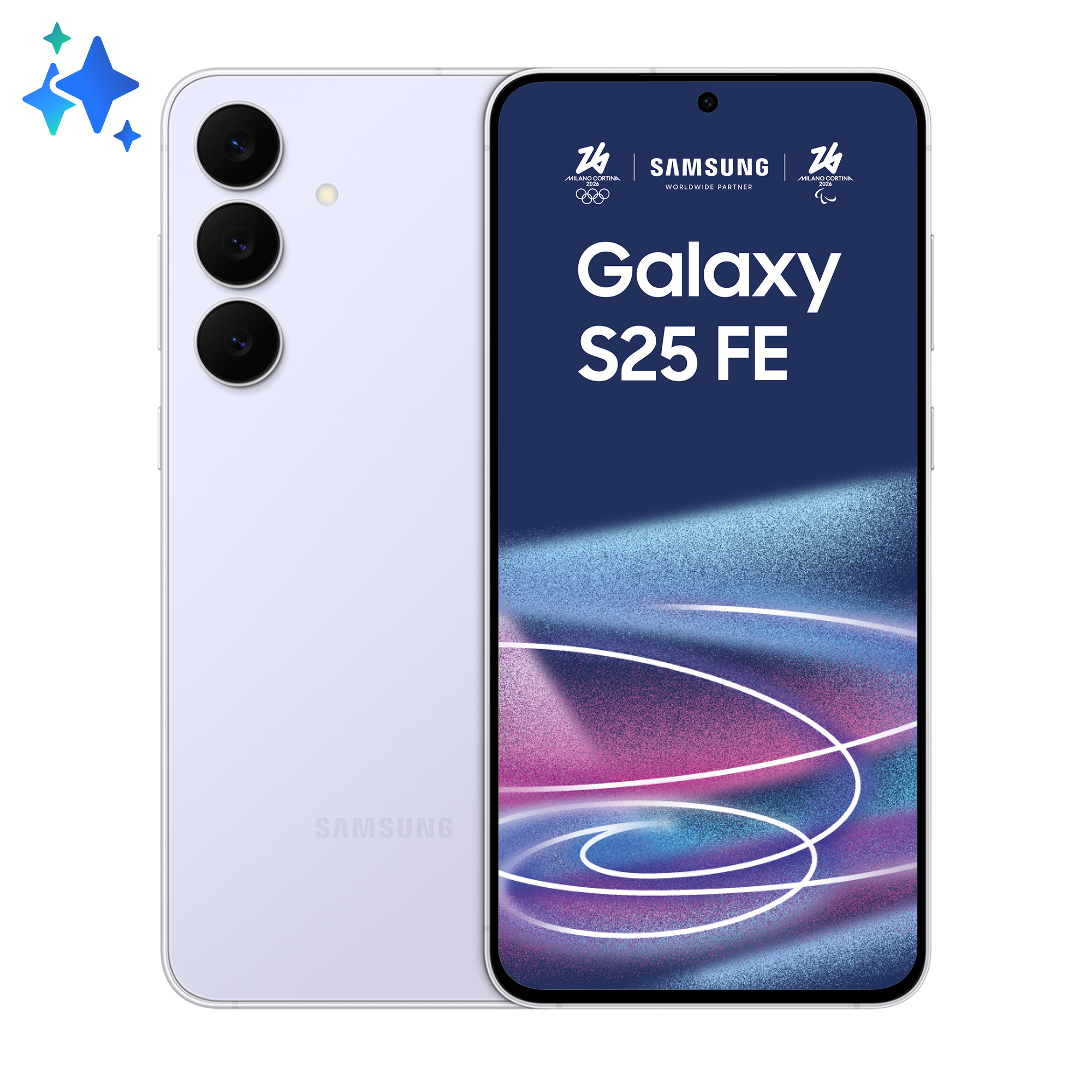 Smartphone Galaxy S25 FE 128GB 8GB RAM 5G Dual SIM Icyblue "SM-S731BLBDEUE" (timbru verde 0.45 lei)