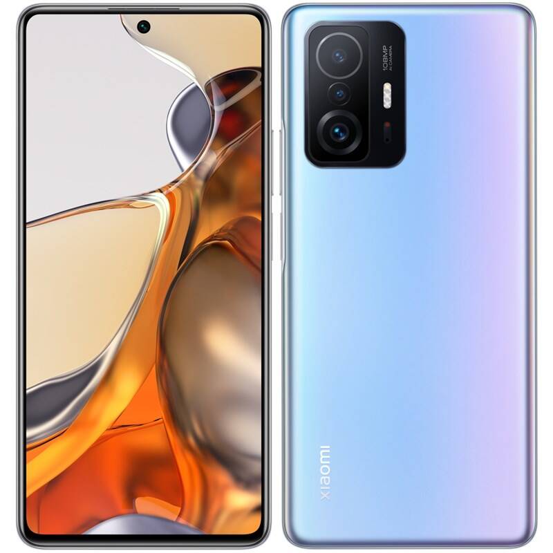 SMARTphone Xiaomi, "11T PRO" ecran 6.67 inch, dual sim, rez. camera 108 Mpix, memorie interna 256 GB, 5G, Android, acumulator 5000 mAh, albastru, "34952" (timbru verde 0.45 lei)