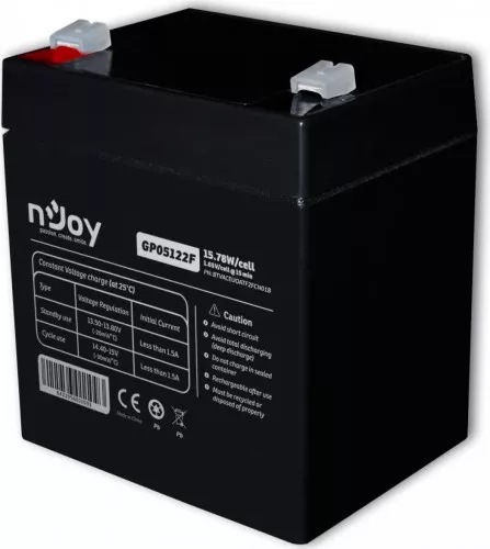ACUMULATOR NJOY GP05122F 12V (timbru verde 0.5 lei)