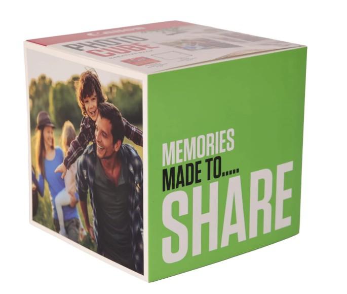 Hartie foto inkjet CANON, PP-201 PhotoCube White/Green, normal, 13x13cm, 201gsm, , "2311B078AA"