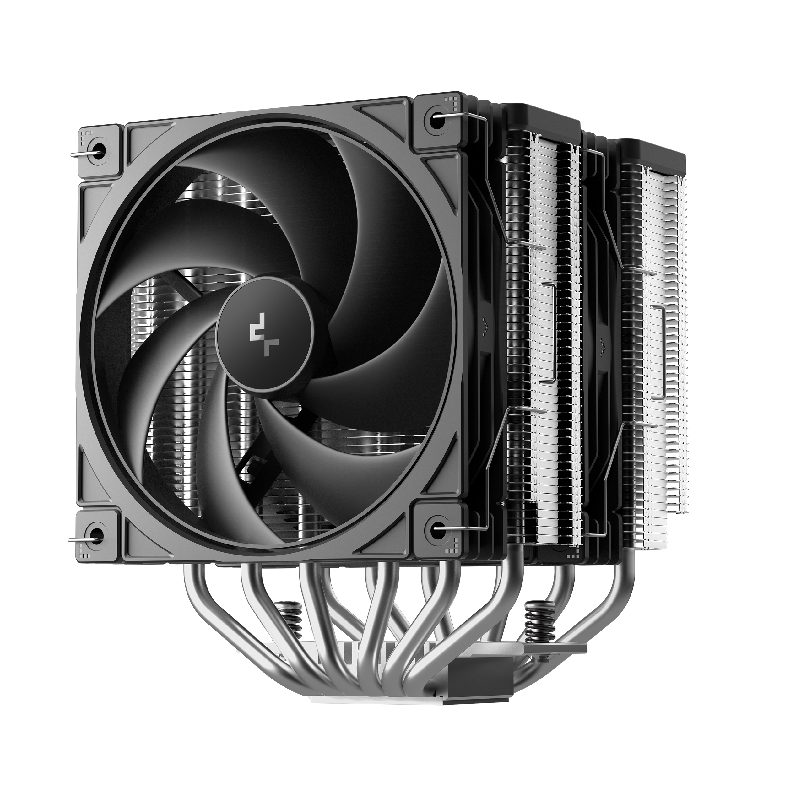 COOLER DeepCool "AG620 G2" skt. Intel si AMD, racire cu aer, vent. 2 x 120mm, 500 - 2000/500 - 2200 RPM, 6 heatpipes, inaltime 159mm,"R-AG620-BKNPMG2-G" - imagine 2