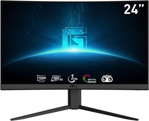 MONITOARE MSI - gaming 23.8inch IPS Flat 1920x1080 170Hz 1ms 2xHDMI 2.0b DP 1.2a "G24C4 E2" (timbru verde 7 lei)