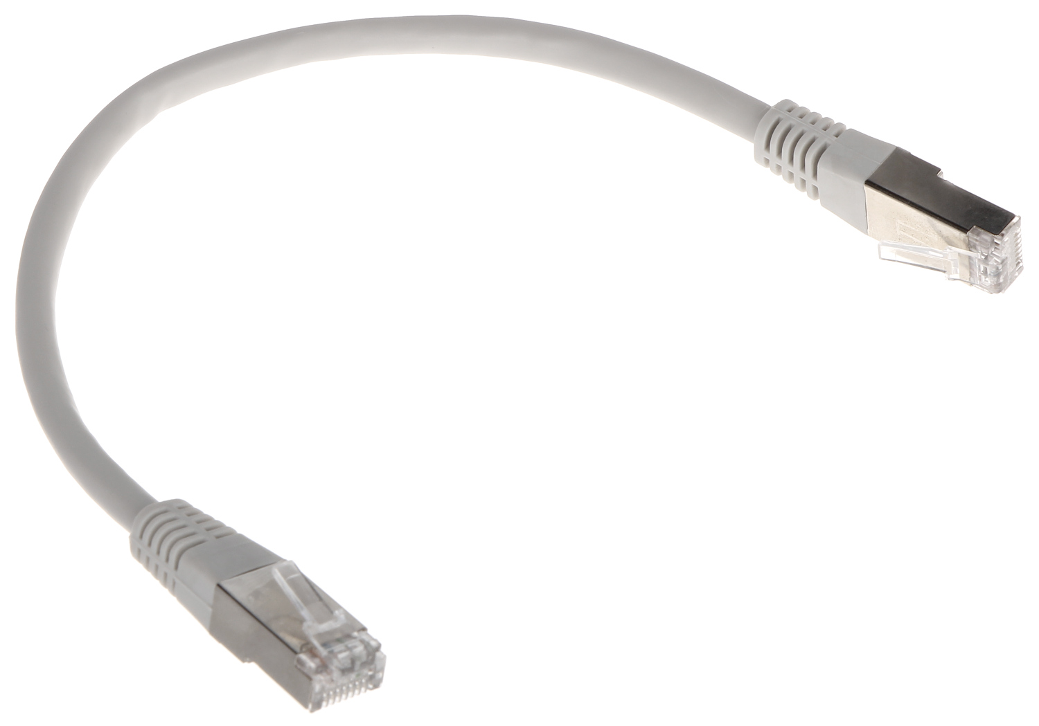 PATCH CORD FTP SPACER Cat6, cupru-aluminiu, 0.25 m, alb, AWG26, "SPPC-FTP-CAT6-0.25M" (timbru verde 0.08 lei)