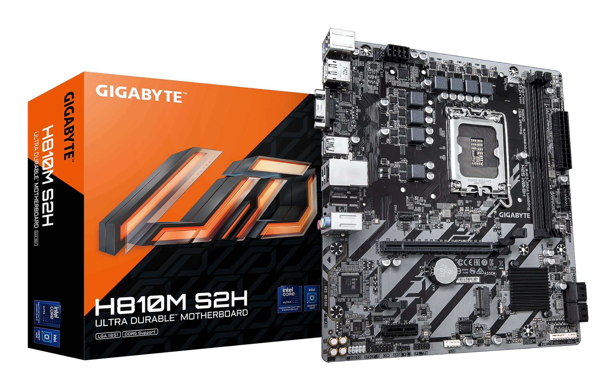 MB GIGABYTE H810M S2H LGA1851 DDR5 "H810M S2H"