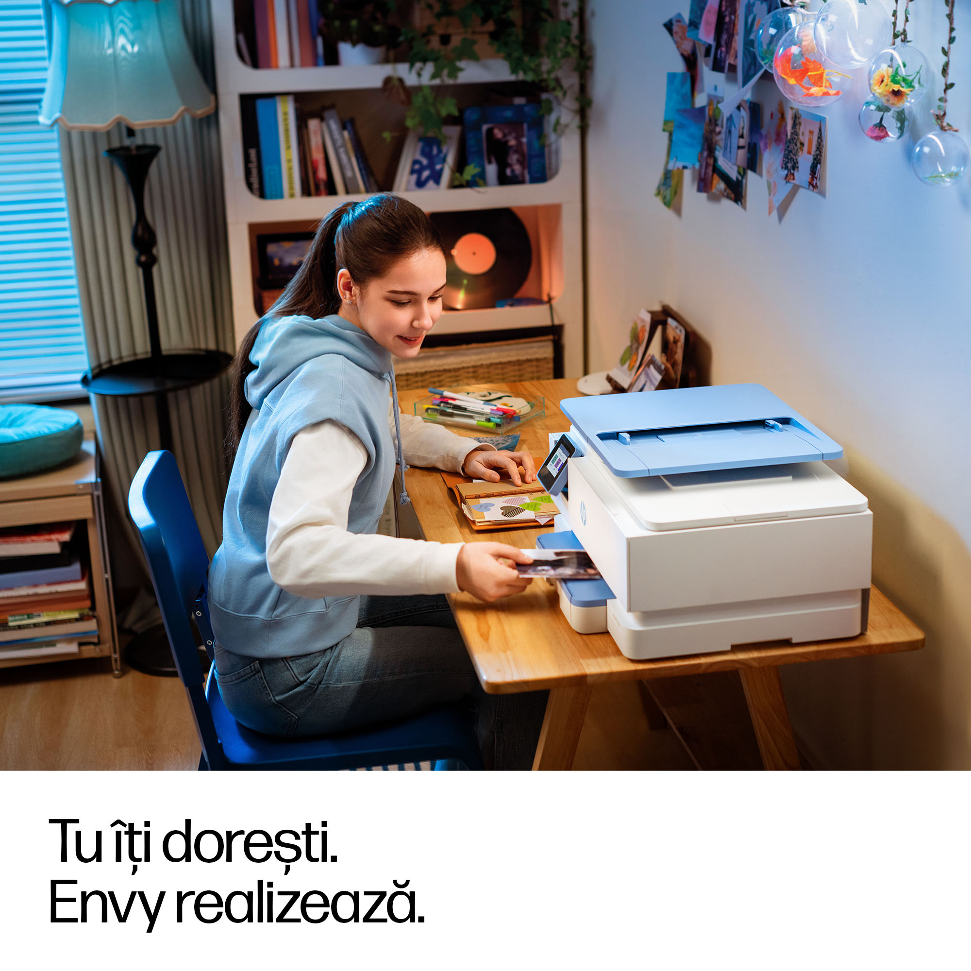 Multifunctional InkJet Color HP, ENVY PHOTO 7931, A4, Functii: Impr.|Scan.|Cop., Vit.Print. 15ppm, Conectivitate:USB|WIFI, Duplex:Da, ADF:ADF(incl.TV 8lei) "B6JX3B" - imagine 8