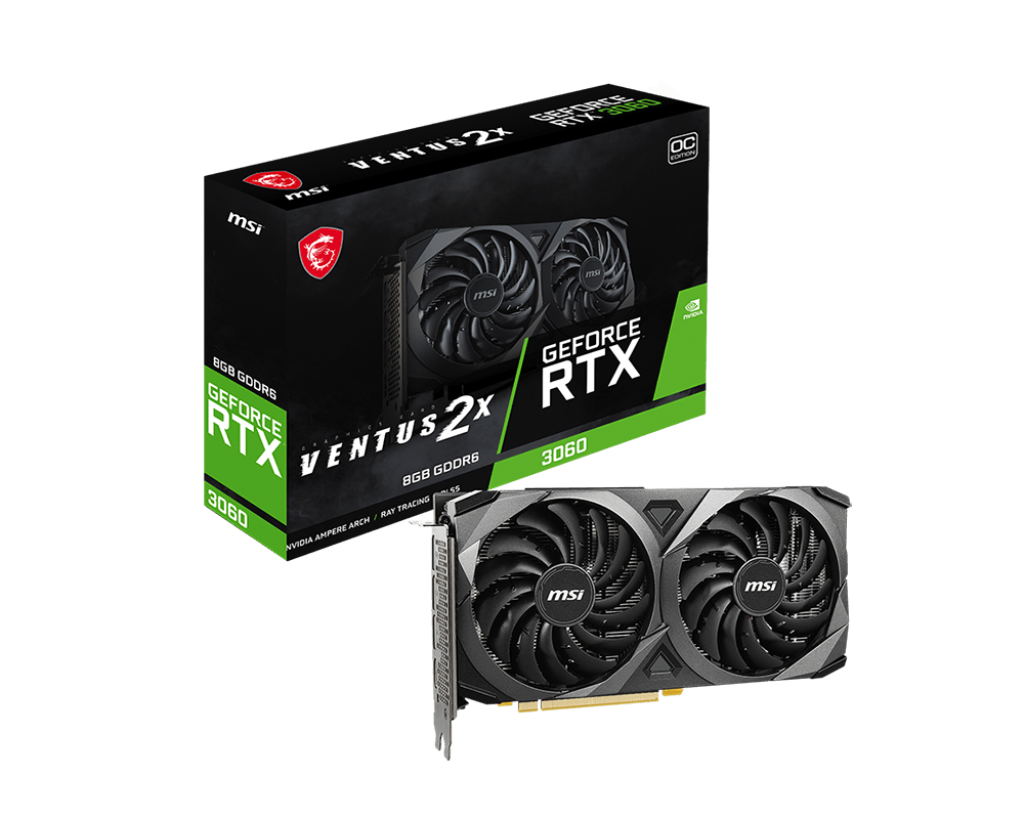 MSI GeForce RTX 3060 VENTUS 2X 8G OC "RTX3060V 2X 8G OC"