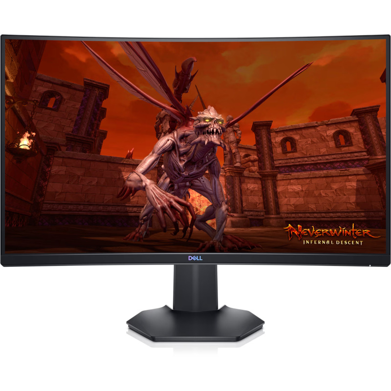 Monitor Gaming LED DELL curbat, S2721HGFA, 27", 1920x1080, 16:9, VA, 3000:1, 144Hz, 1ms (MPRT), 4ms (GTG) in Extreme Mode, 350 cd/m2, VESA, DP, HDMI "S2721HGFA-05" (timbru verde 7 lei)
