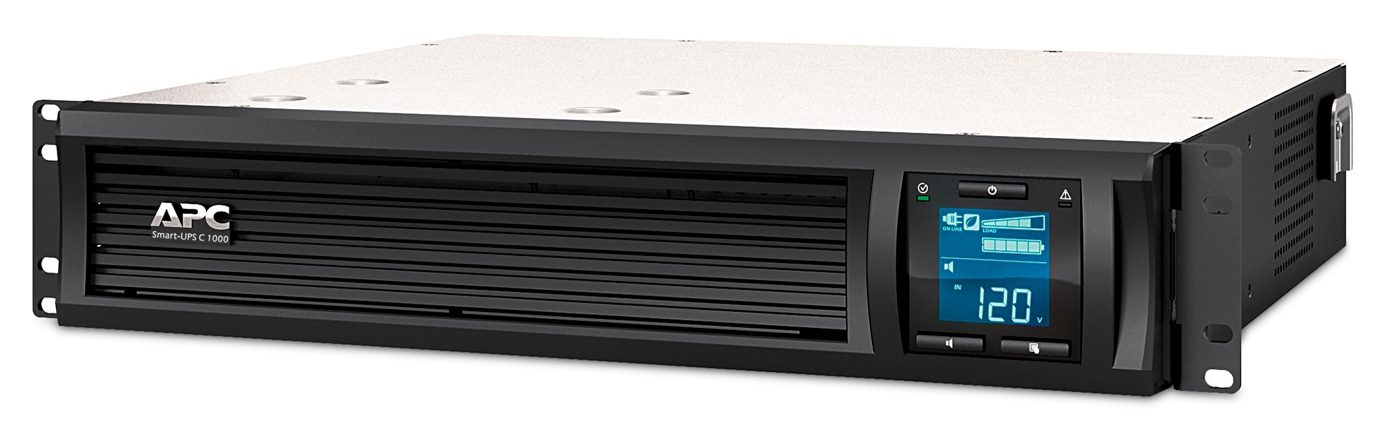 UPS APC,"Smart-UPS C",Line Int. sin pura mgmt,rack,1000VA / 600W,AVR,IECx4,1xAPCRBC124,LCD,21-30 min.,"SMC1000I-2UC",prelungire garantie(WBEXTWAR1YR--02/WBEXTWAR3YR--02),(timbru verde 40 lei)