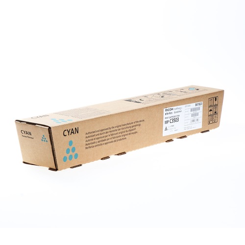 Toner Original Ricoh Cyan,841820, pentru Aficio MP C3003|MP C3004|MP C3503|MP C3504, 18K, incl.TV 1.2 RON, "841820"