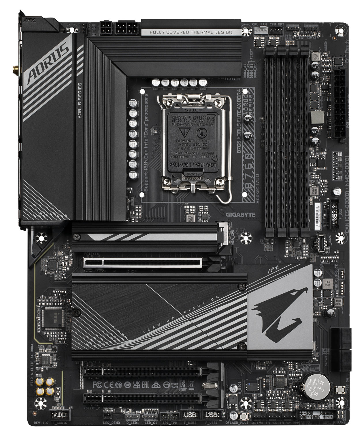 Placa de baza GIGABYTE B760 A ELITE AX DDR4 "B760 A ELITE AX DDR4"