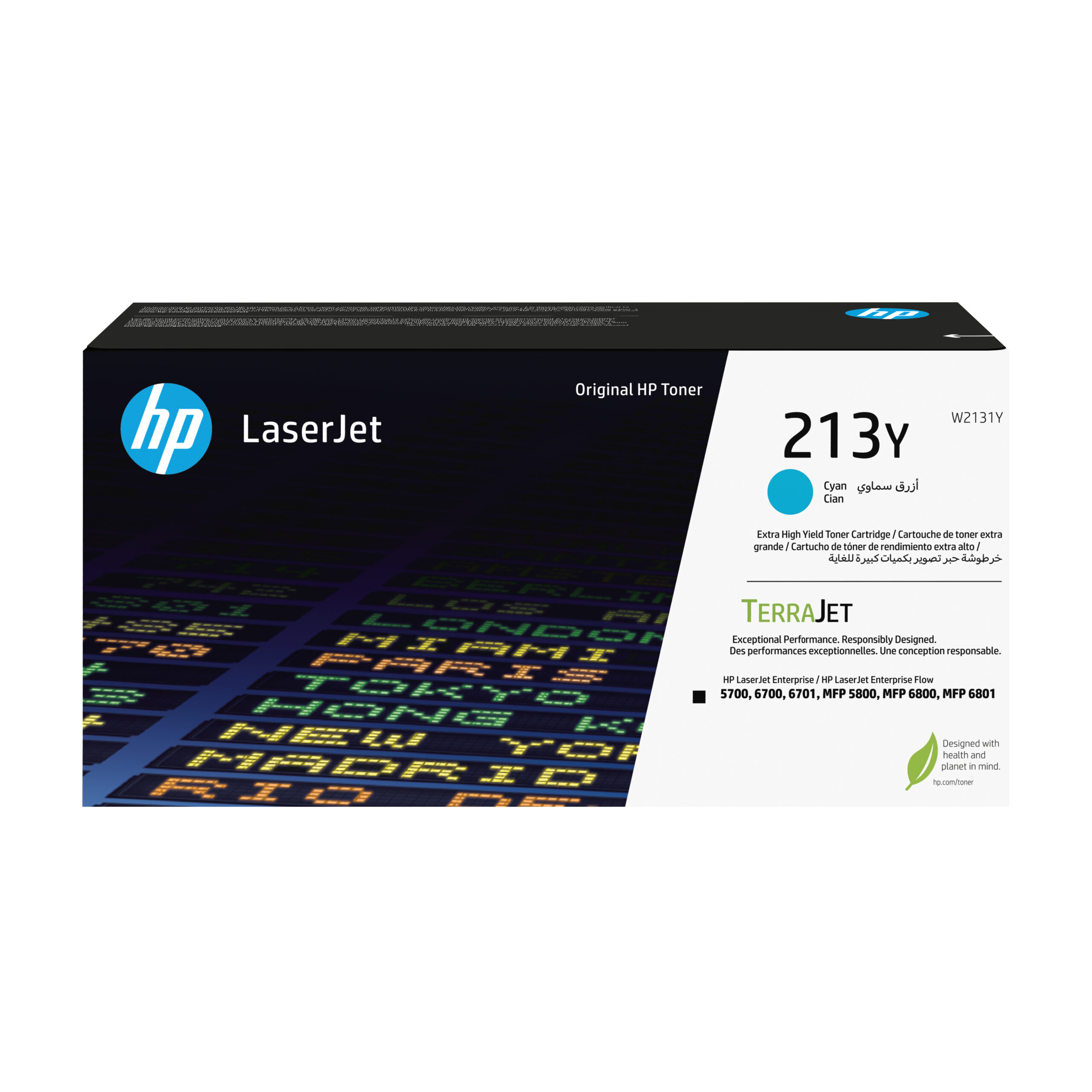 Toner Original HP Cyan, nr.213Y, pentru , , incl.TV 1.2 RON, "W2131Y"
