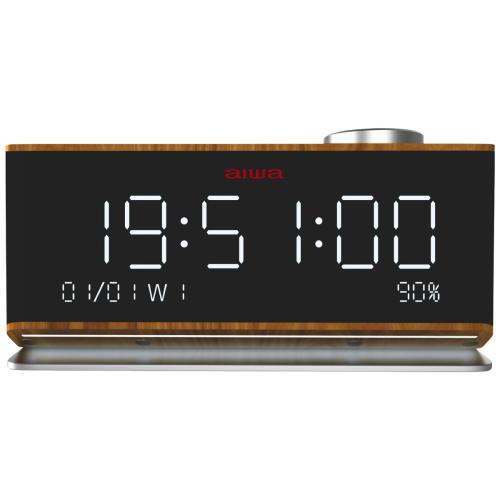 AIWA Big Display / Multifunction Clock & Speaker "CR-90BT" (timbru verde 4.00 lei)