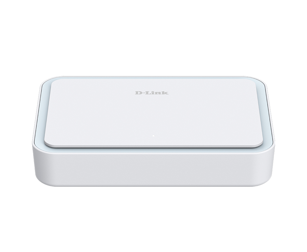 ROUTER D-Link AX3000 Wi-Fi 6 dual band, 1 x Gigabit WAN, 1 x USB Type-C, 1 x USB, 1 x MicroSD/TF card slot, 5 x antene interne, alb "DBR-330" (timbru verde 0.8 lei)