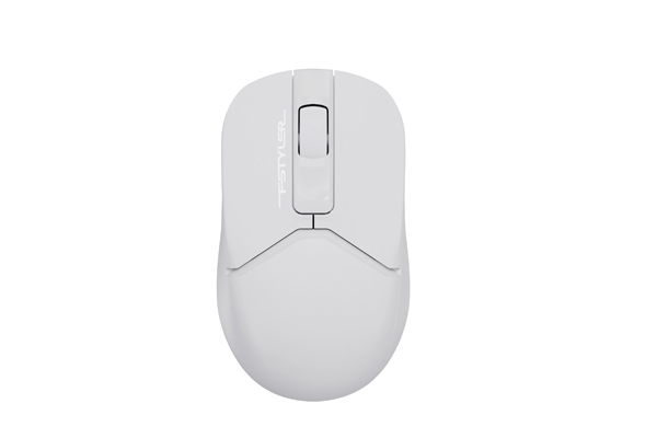 MOUSE A4tech, PC sau NB, wireless, 2.4GHz, optic, 1200 dpi, butoane/scroll 3/1, , alb, "FG12-W" (timbru verde 0.18 lei)