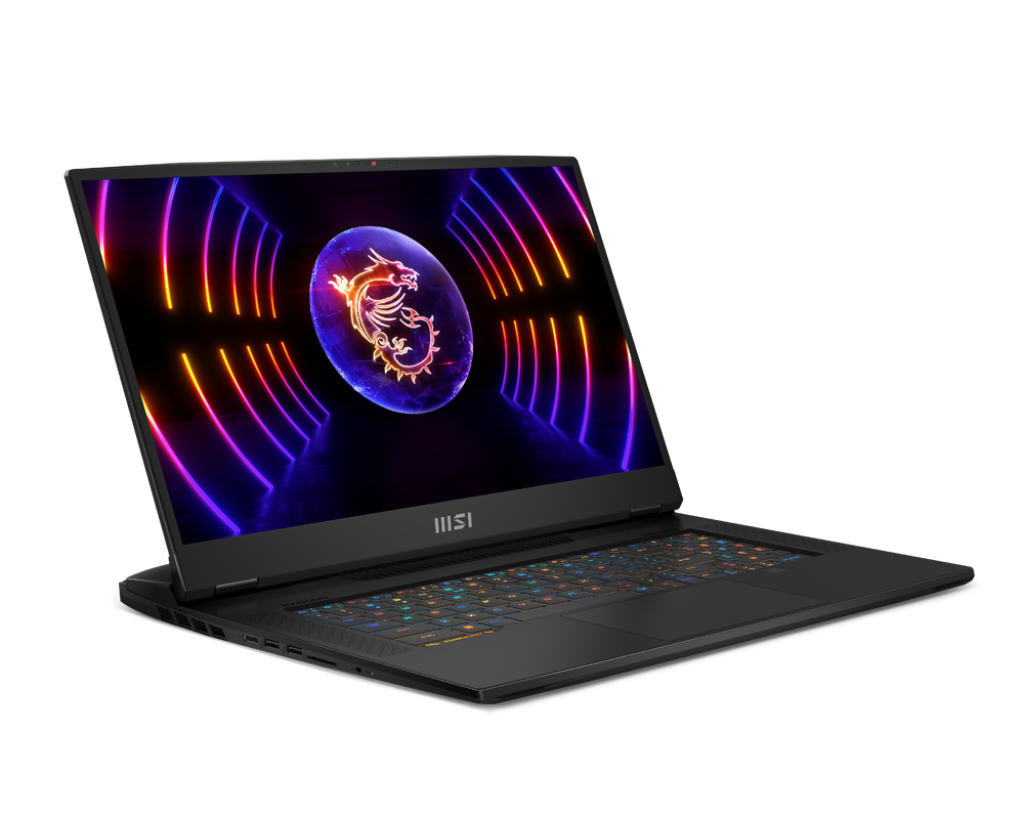 NOTEBOOK MSI - gaming GT77HX 17 UHD I9-13980HX 64 2T 4090 W11P "9S7-17Q211-289" ((timbru verde 3.5 lei)