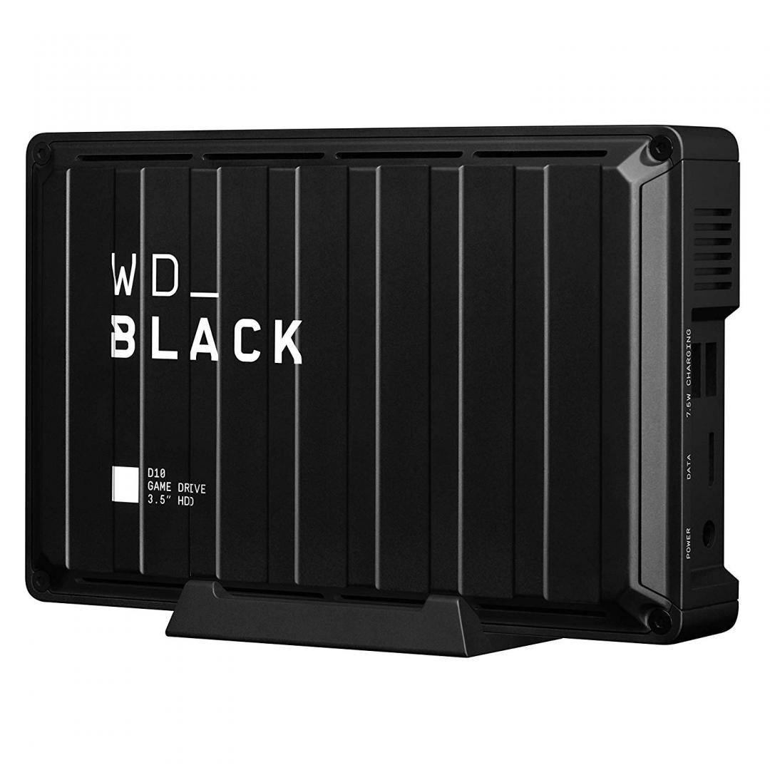 HDD extern WD 8 TB, Black D10, 3.5 inch, USB 3.2, negru, "WDBA3P0080HBK-EESN" (timbru verde 0.8 lei)