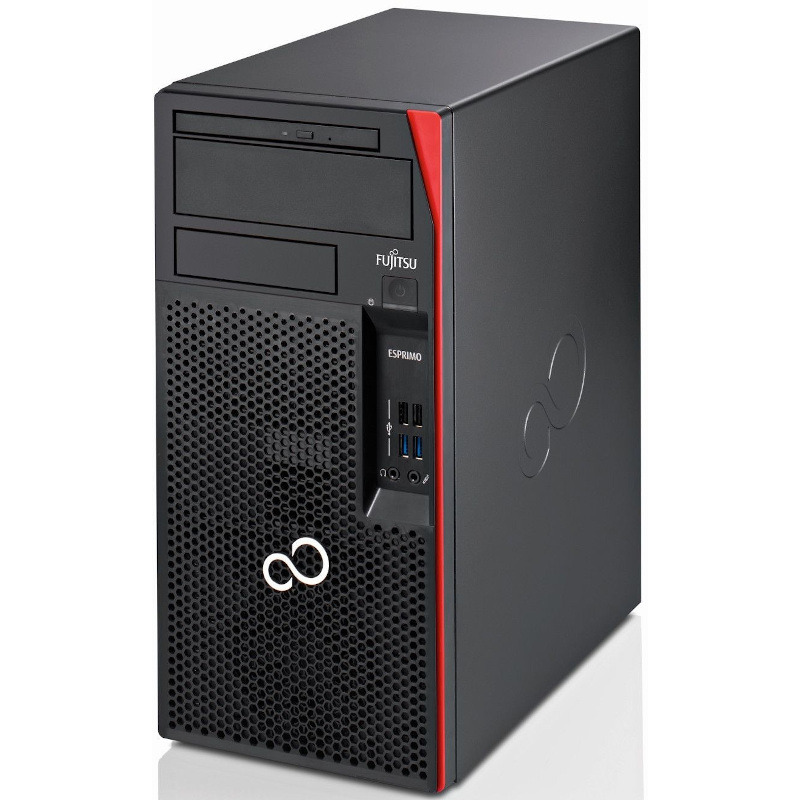 Fujitsu ESPRIMO P558 E85+, Intel Core i5-9500, 8GB DDR4-2666, DVDRW, SSD 512GB M.2, Card Reader, no keyboard, Windows 10 Pro 64bit, 1Yr, "VFY:P0558P452SIN" (timbru verde 7 lei)