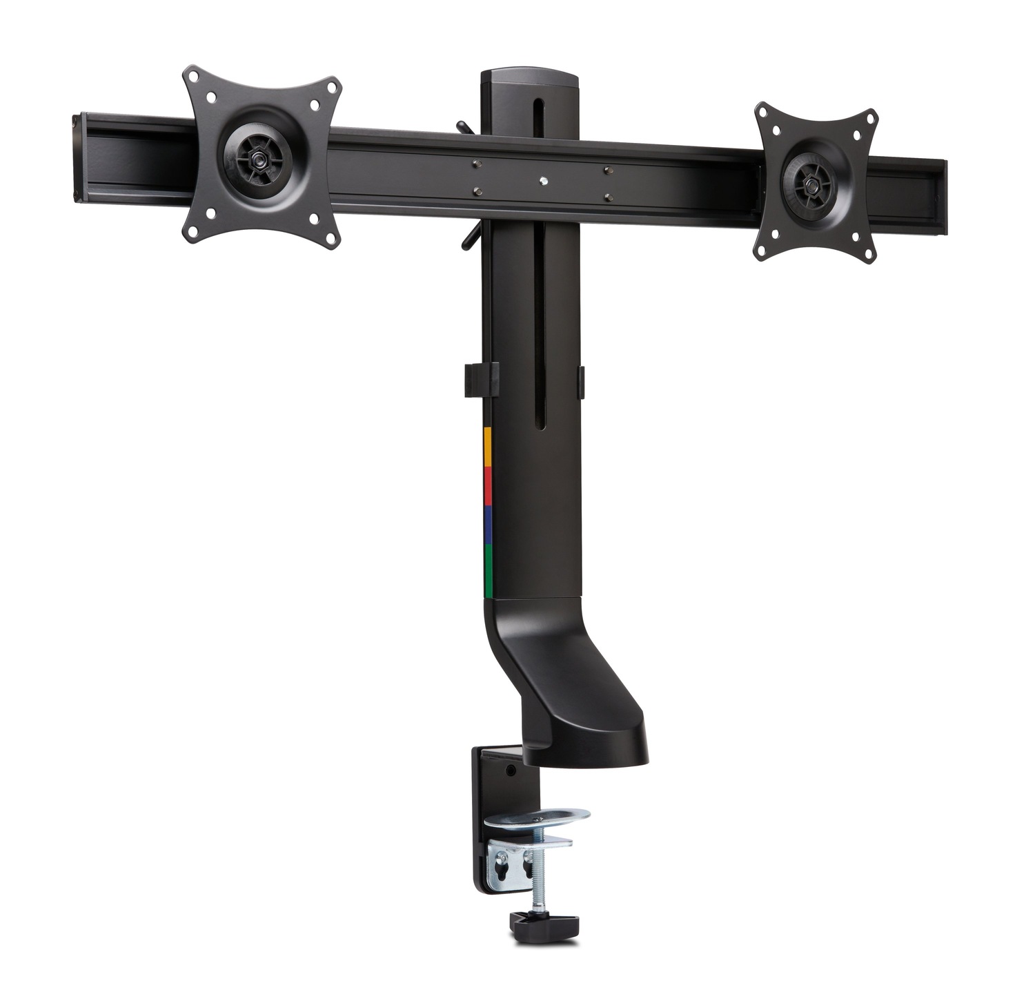 SUPORT de birou KENSINGTON, pt 2 TV/monitor plat, diag. max 27 inch, rotatie, inclinare, pivotare, orizontala, max 8 Kg, "K55513WW"